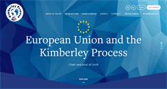 Desktop Screenshot of kimberleyprocess.com