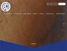 Tablet Screenshot of kimberleyprocess.com